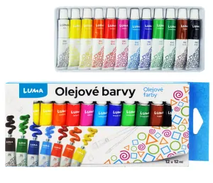 OLEJOVÉ BARVY 12KS