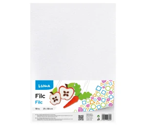 Filc A4 bílý 1ks