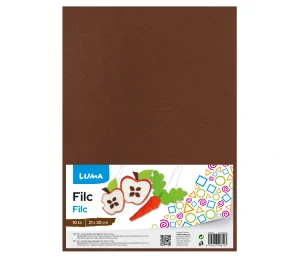 Filc A4 hnědý 1ks