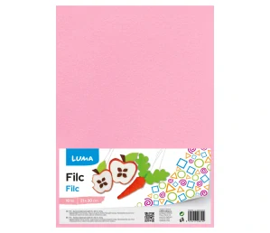 Filc A4 světle růžová 1ks