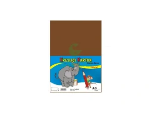 Kreslicí karton - hnědý, A3, 180g 