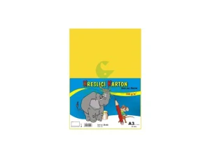 Kreslicí karton - žlutý, A3, 180g
