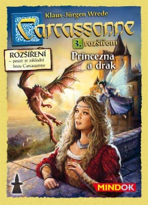 CARCASSONNE PRINCEZNA A DRAK