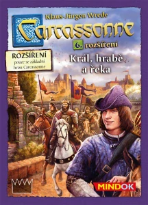 CARCASSONNE KRÁL,HRABĚ A ŘEKA