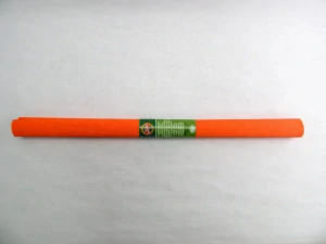 Papír krepový oranžový